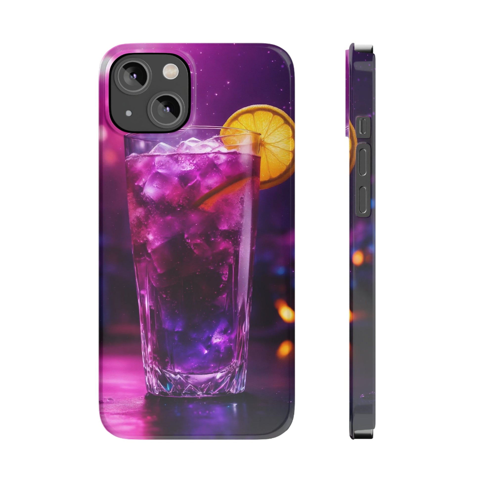 Purple Drink Slim Phone Case - Colorwink