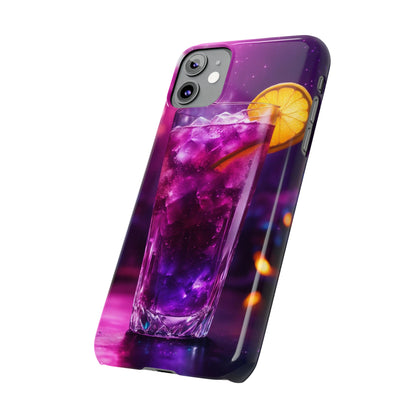 Purple Drink Slim Phone Case - Colorwink