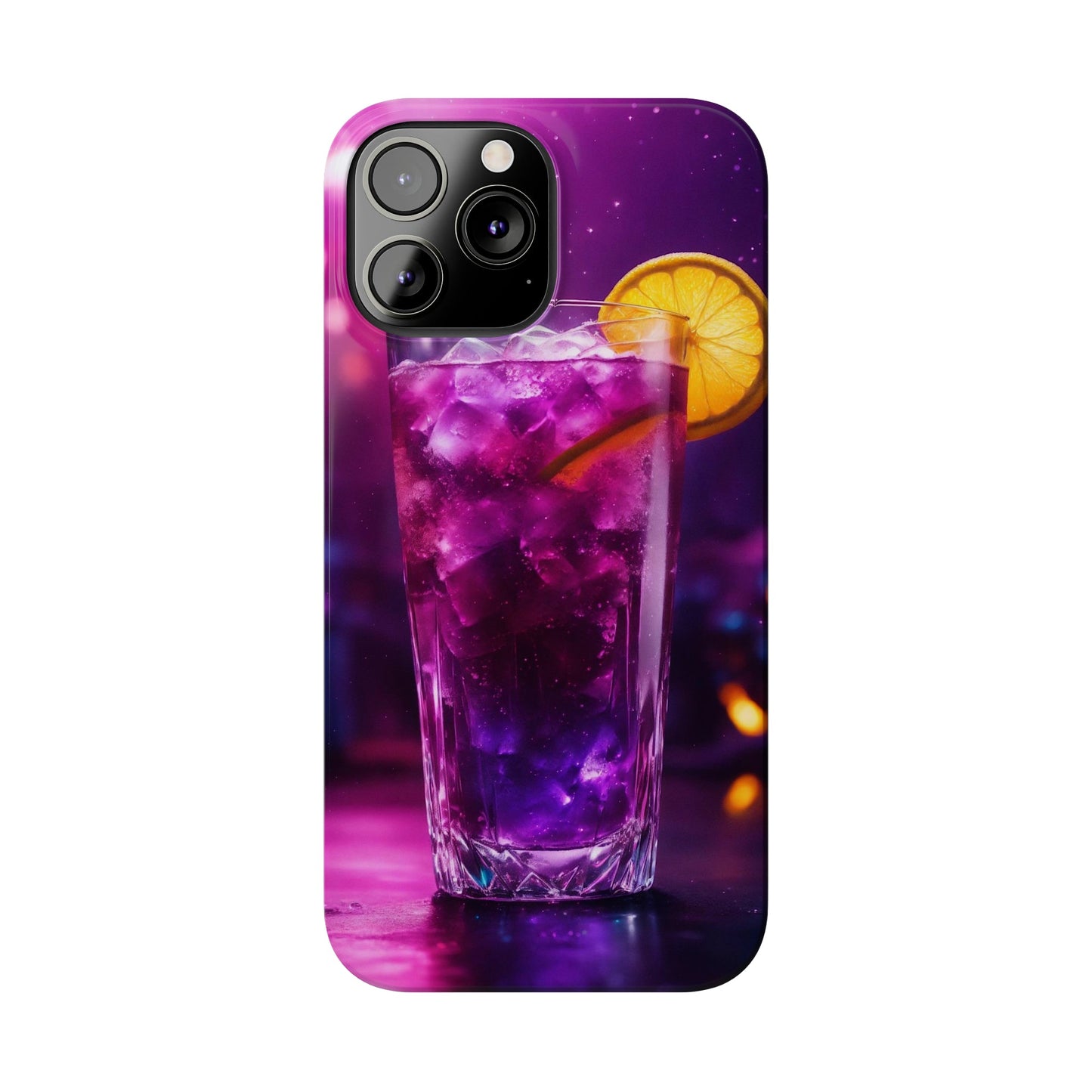 Purple Drink Slim Phone Case - Colorwink