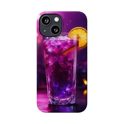 Purple Drink Slim Phone Case - Colorwink