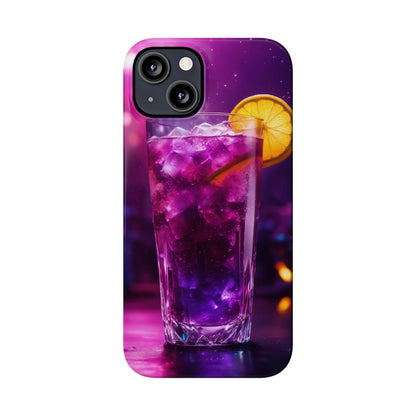 Purple Drink Slim Phone Case - Colorwink