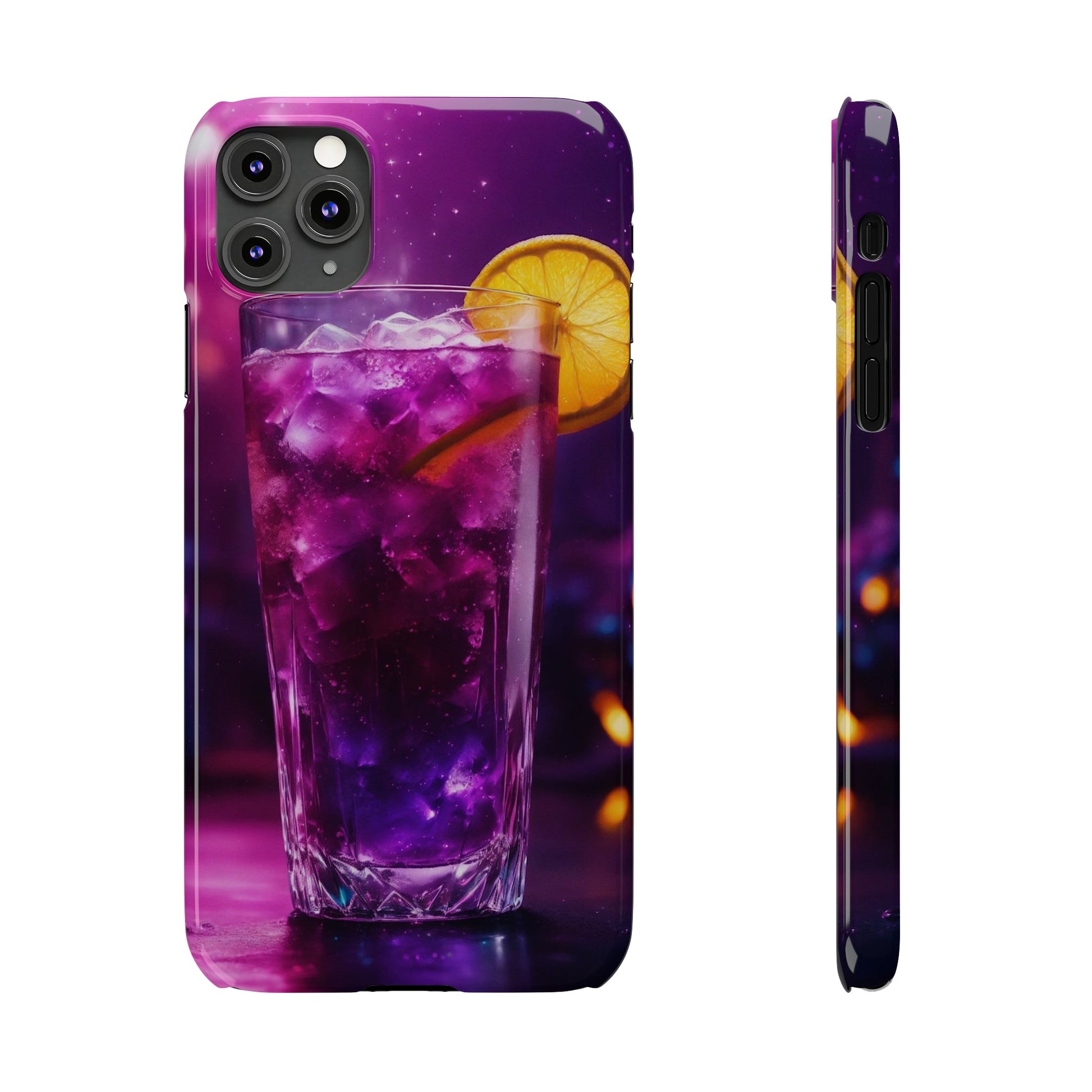 Purple Drink Slim Phone Case - Colorwink