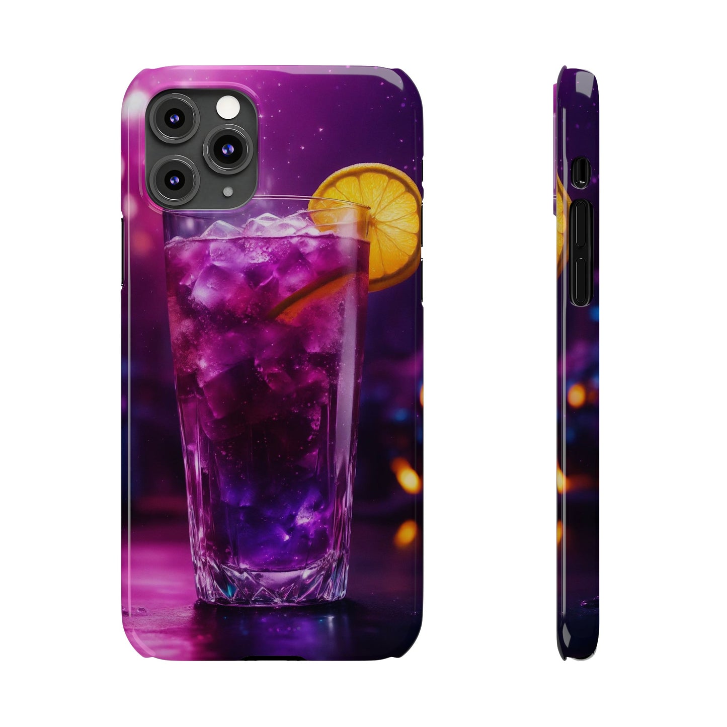 Purple Drink Slim Phone Case - Colorwink