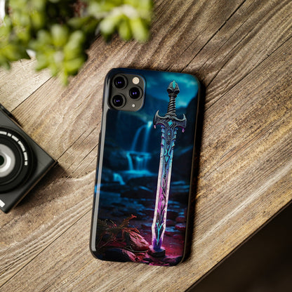 Radiant Sword Slim Phone Case - Colorwink