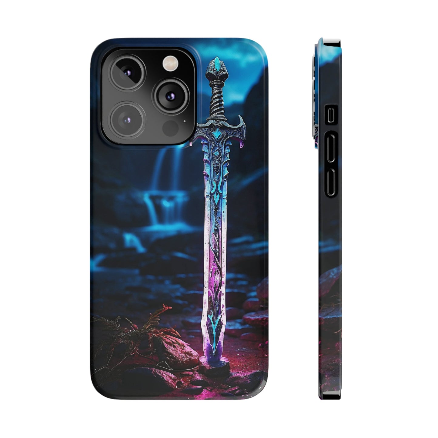 Radiant Sword Slim Phone Case - Colorwink