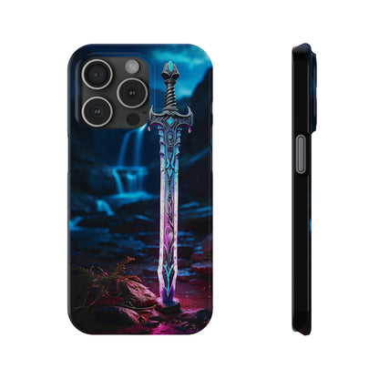 Radiant Sword Slim Phone Case - Colorwink