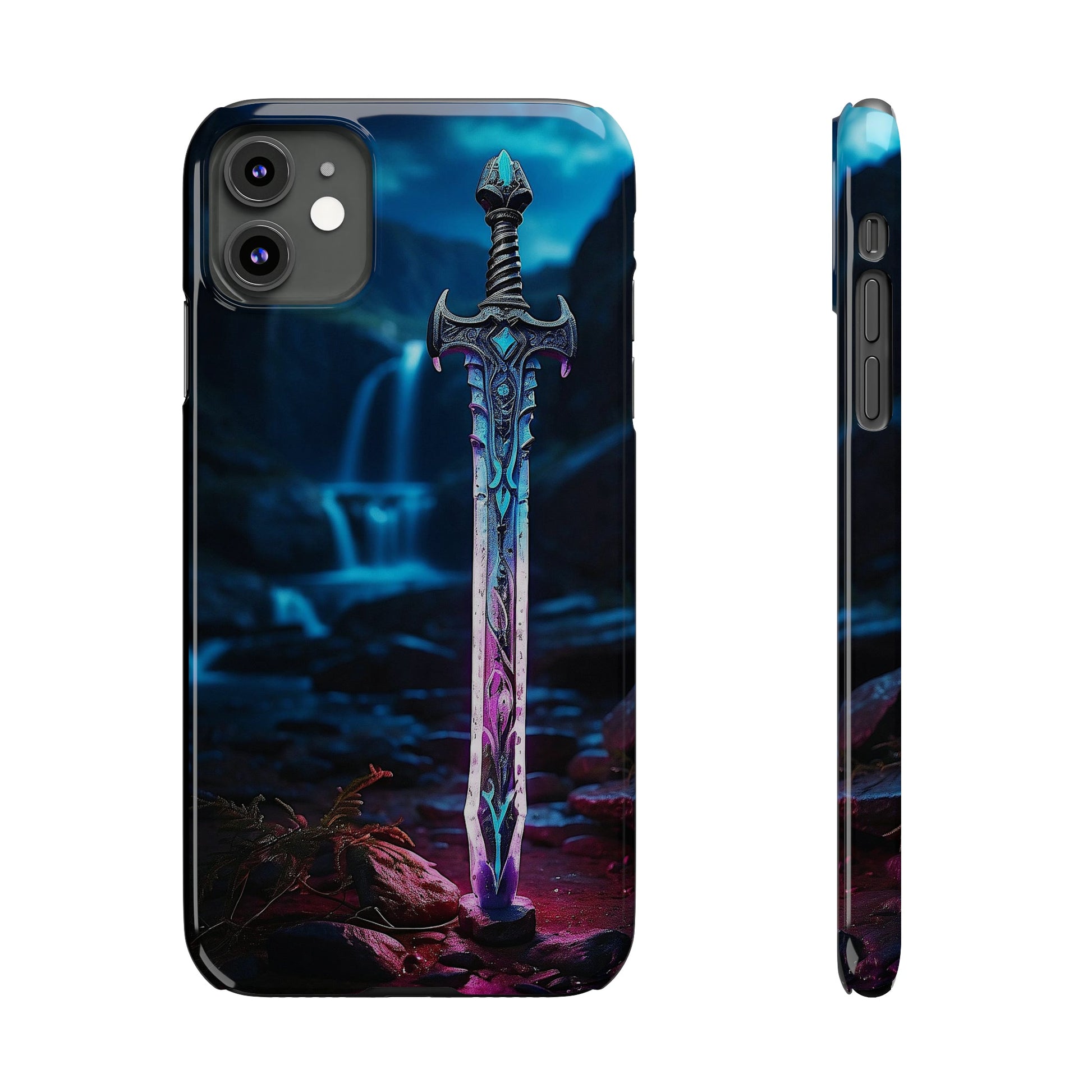 Radiant Sword Slim Phone Case - Colorwink