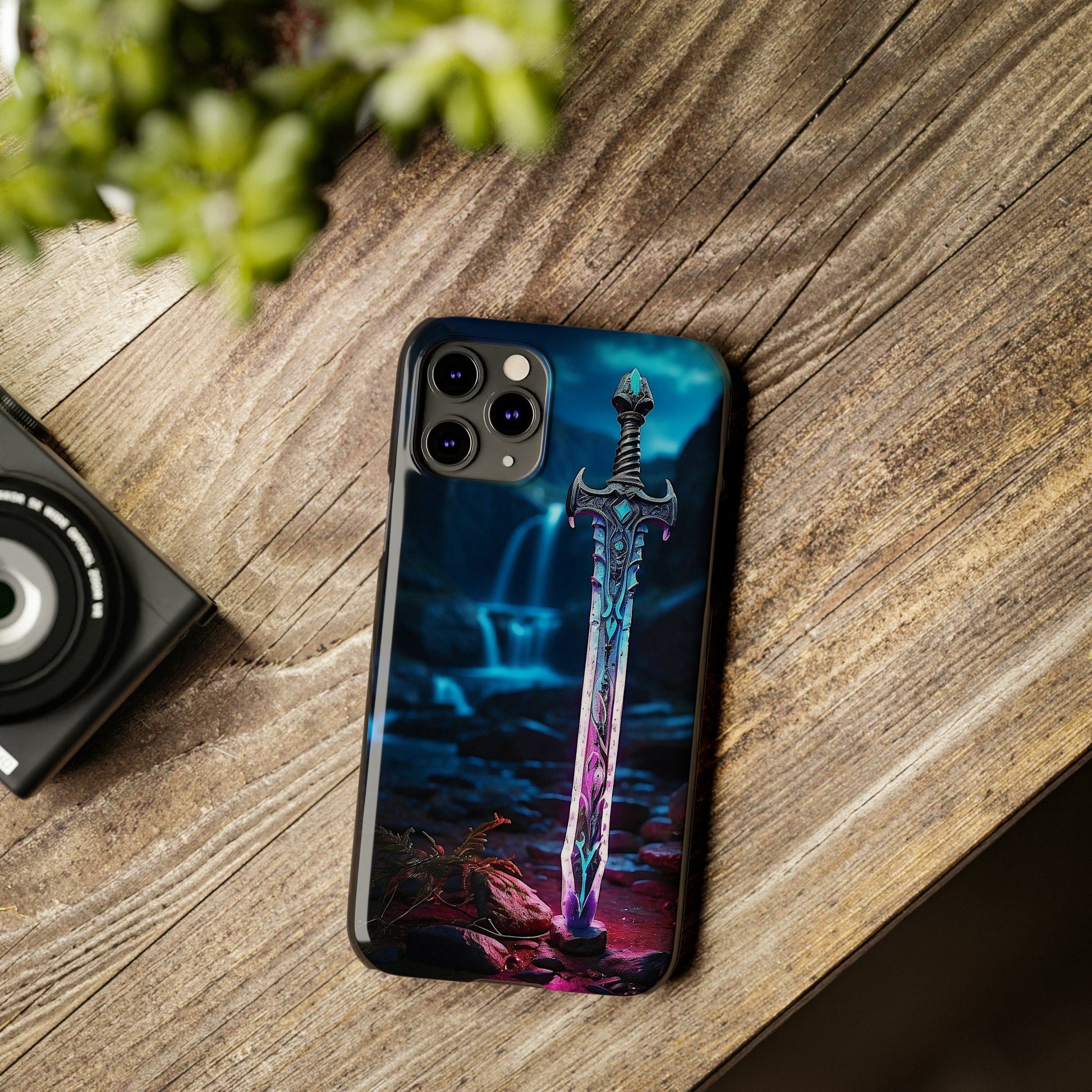 Radiant Sword Slim Phone Case - Colorwink