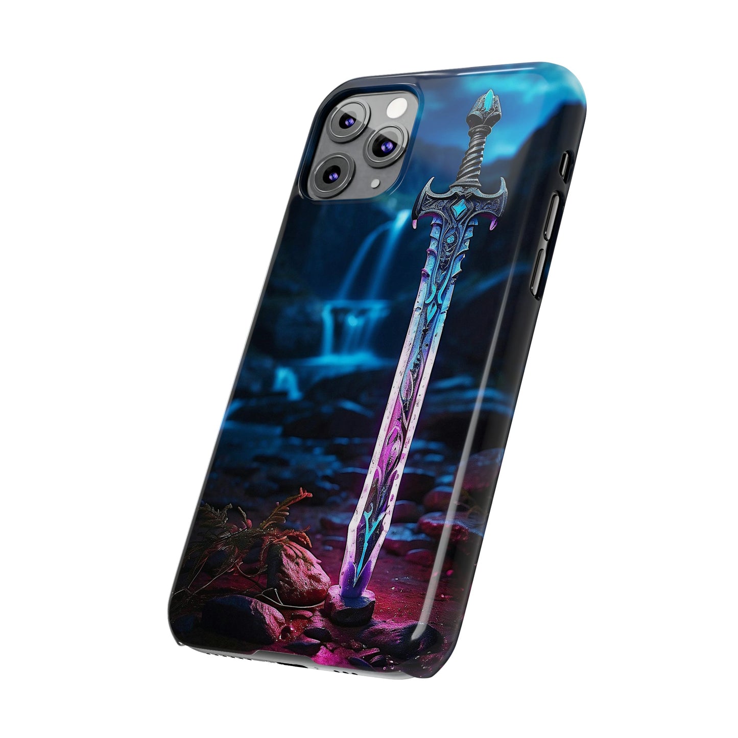 Radiant Sword Slim Phone Case - Colorwink