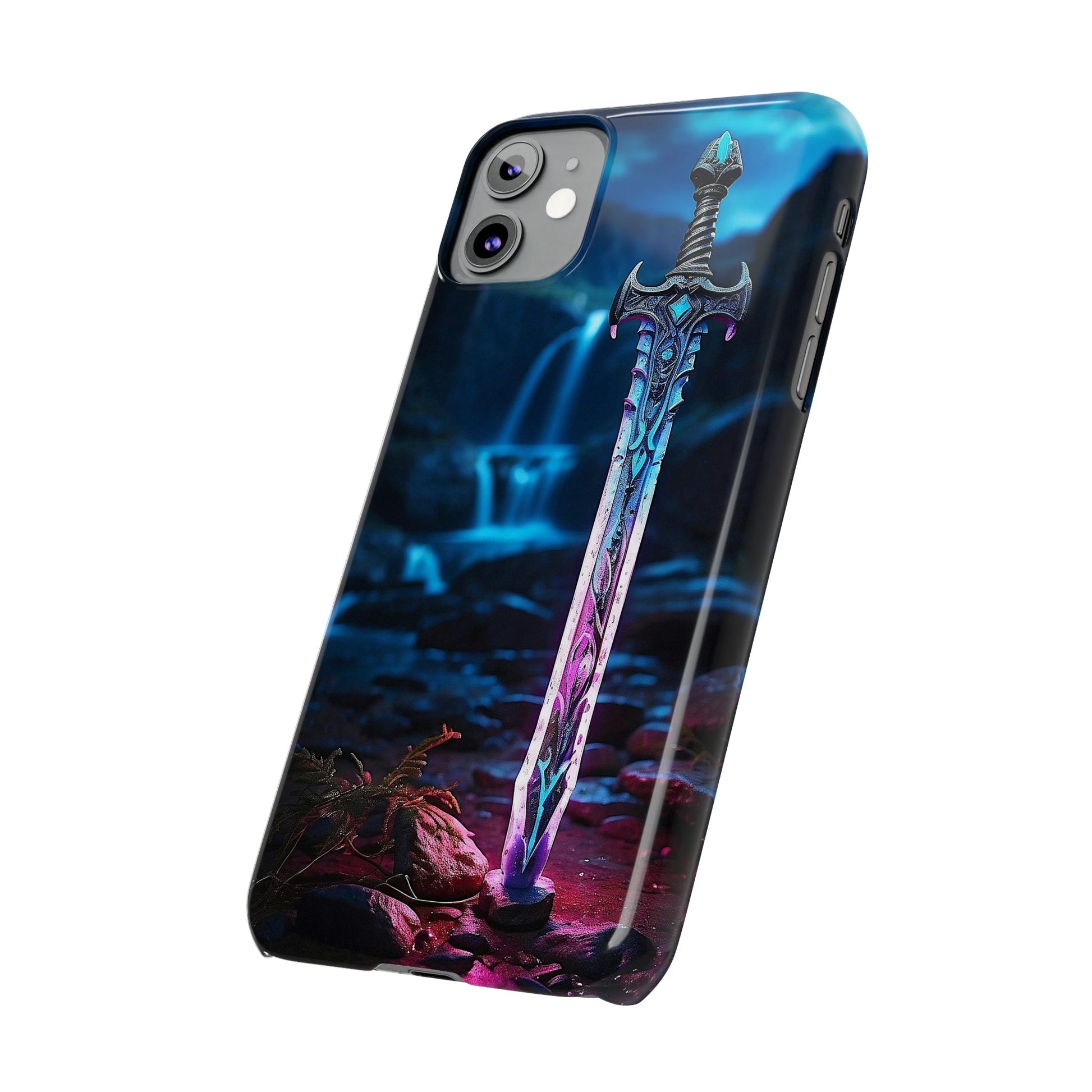 Radiant Sword Slim Phone Case - Colorwink