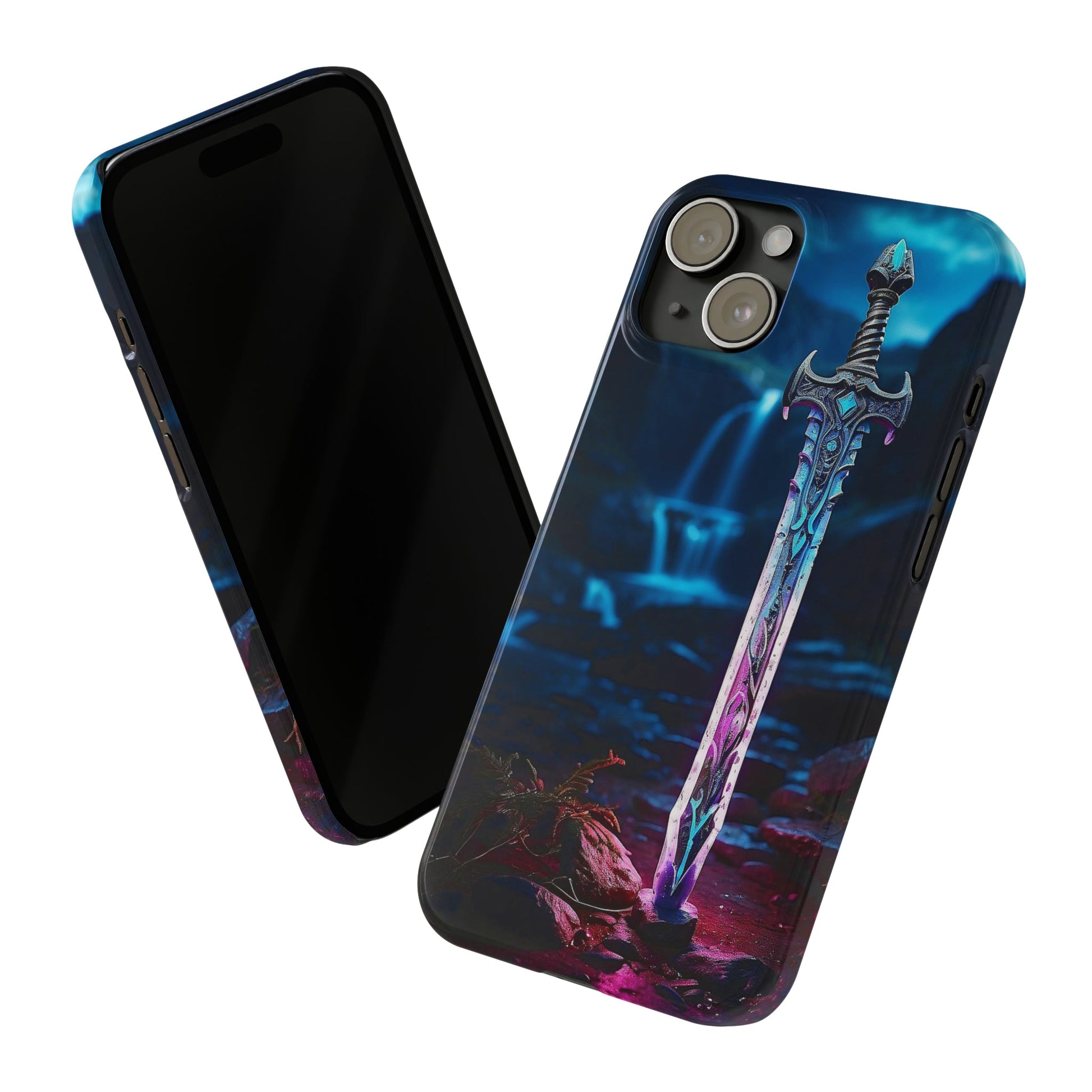 Radiant Sword Slim Phone Case - Colorwink