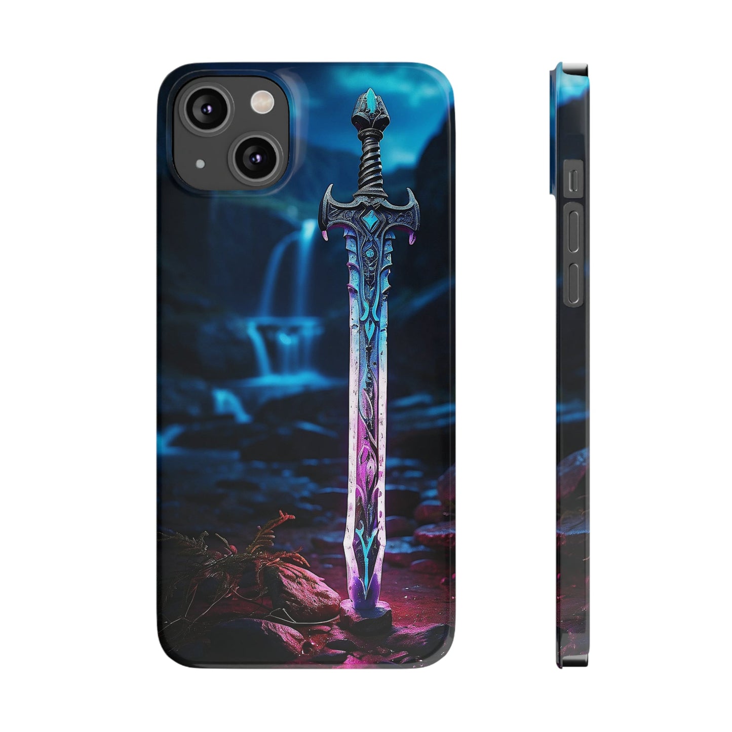 Radiant Sword Slim Phone Case - Colorwink