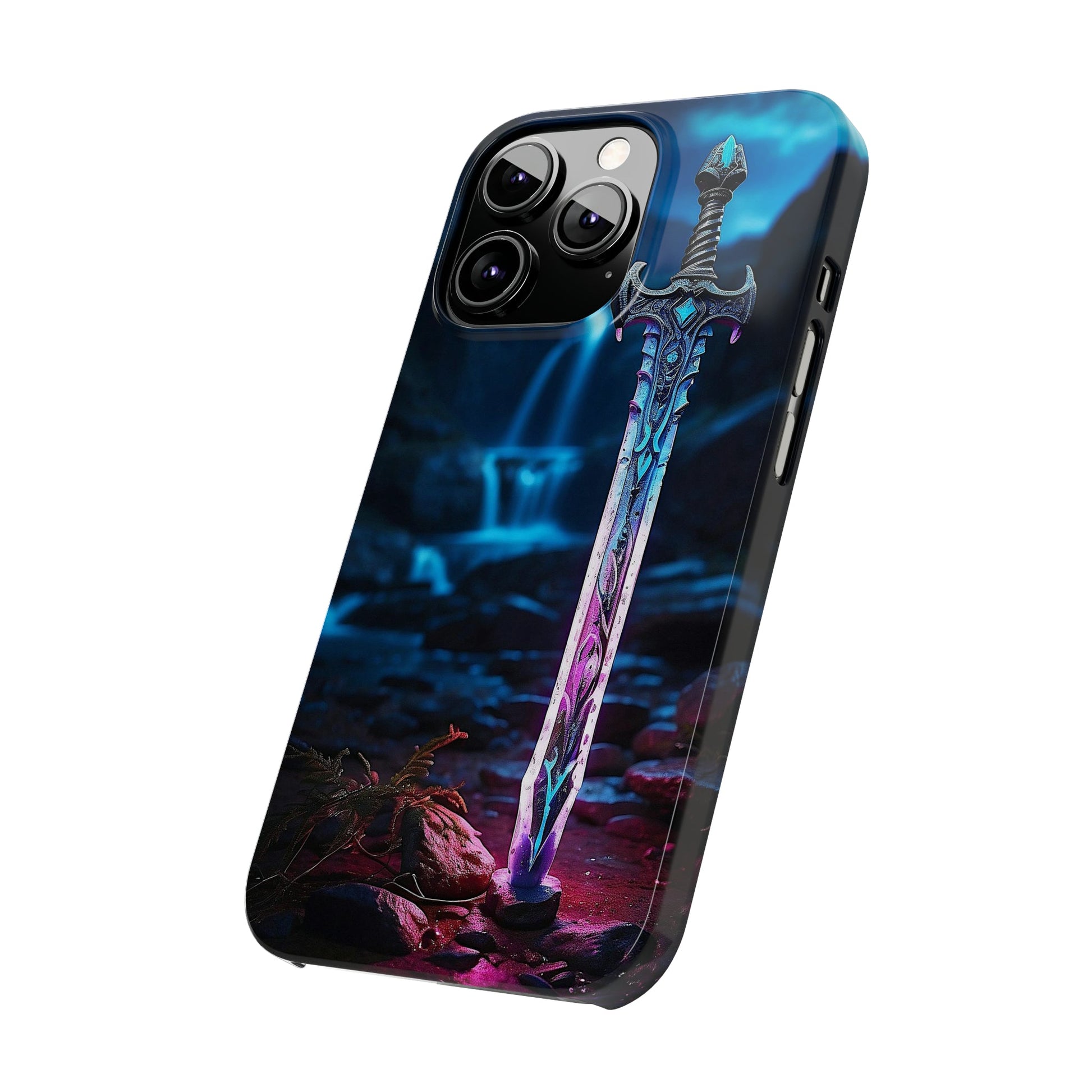 Radiant Sword Slim Phone Case - Colorwink