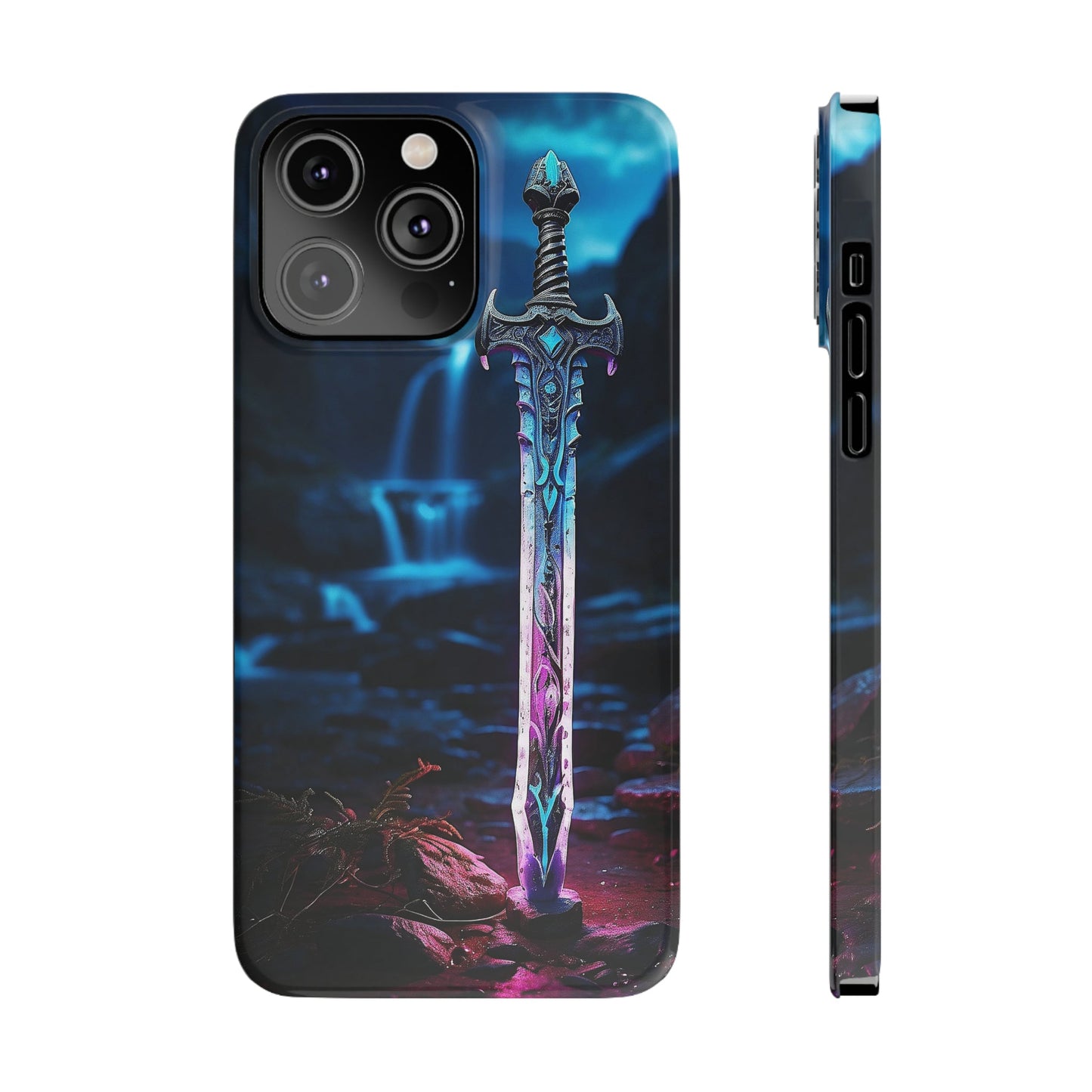 Radiant Sword Slim Phone Case - Colorwink