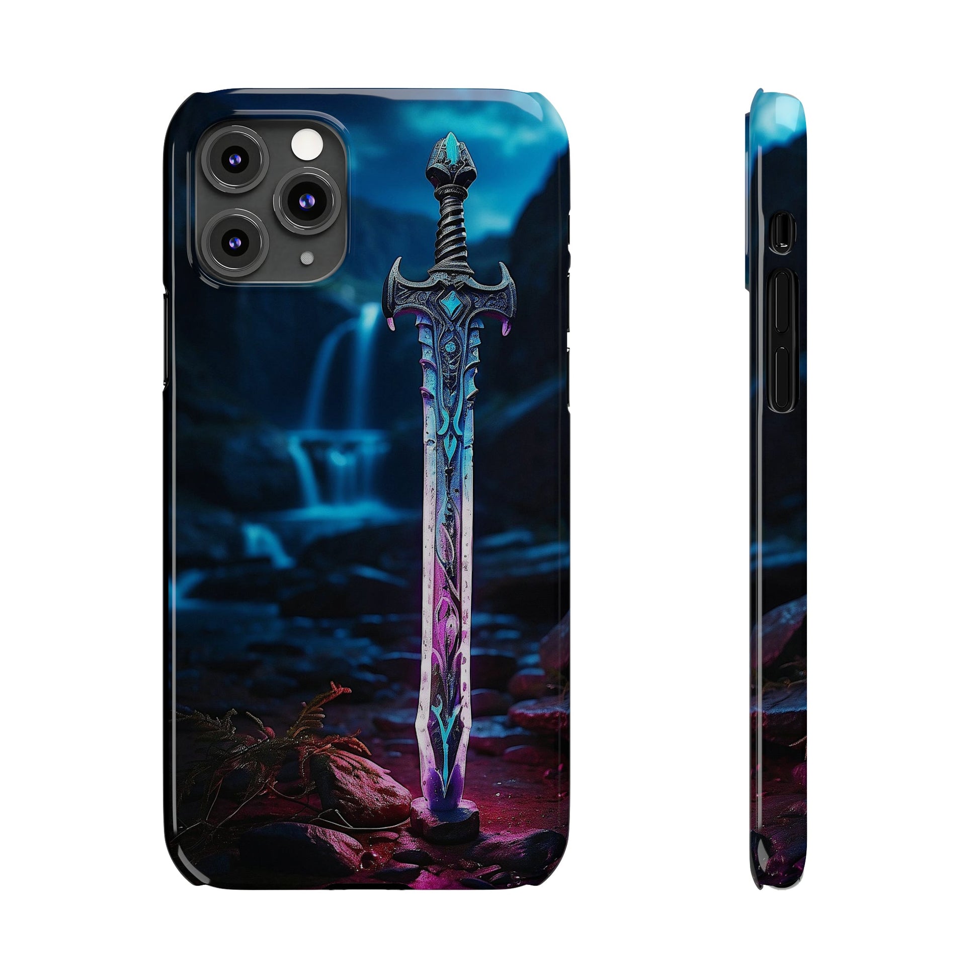 Radiant Sword Slim Phone Case - Colorwink