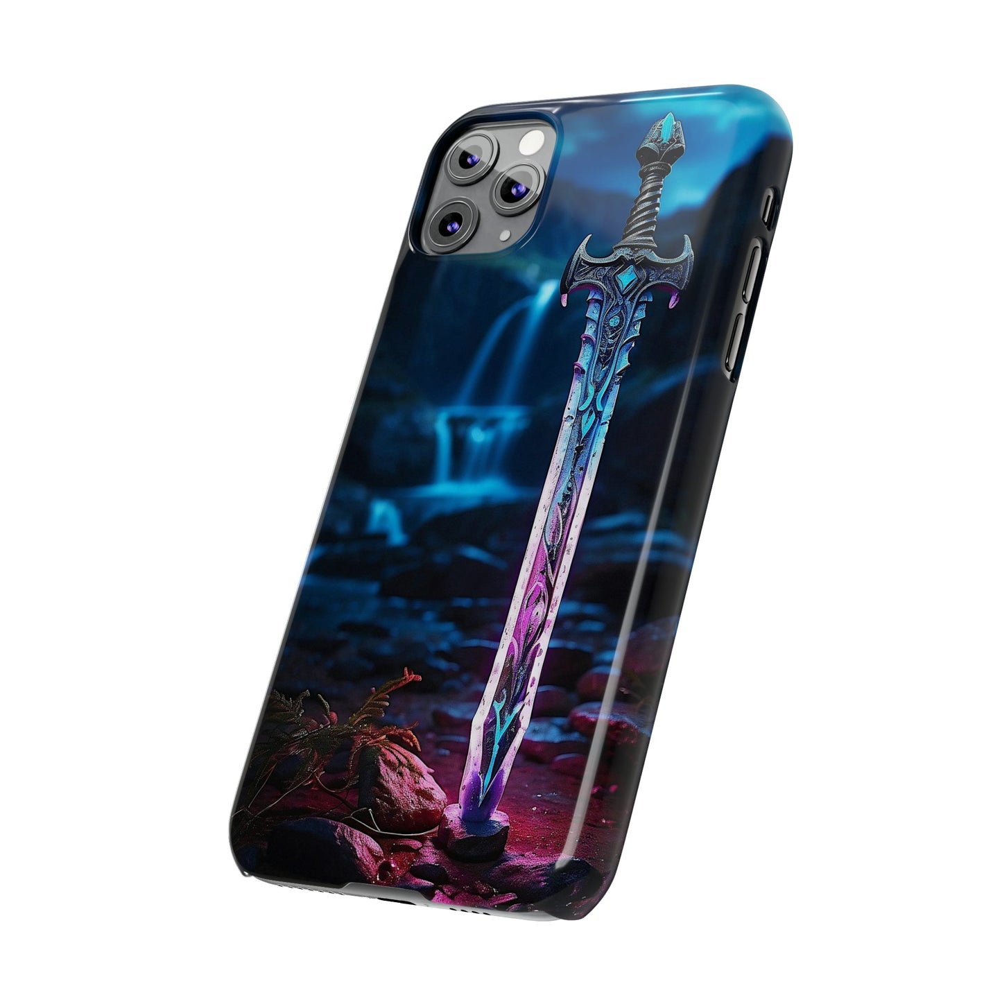 Radiant Sword Slim Phone Case - Colorwink