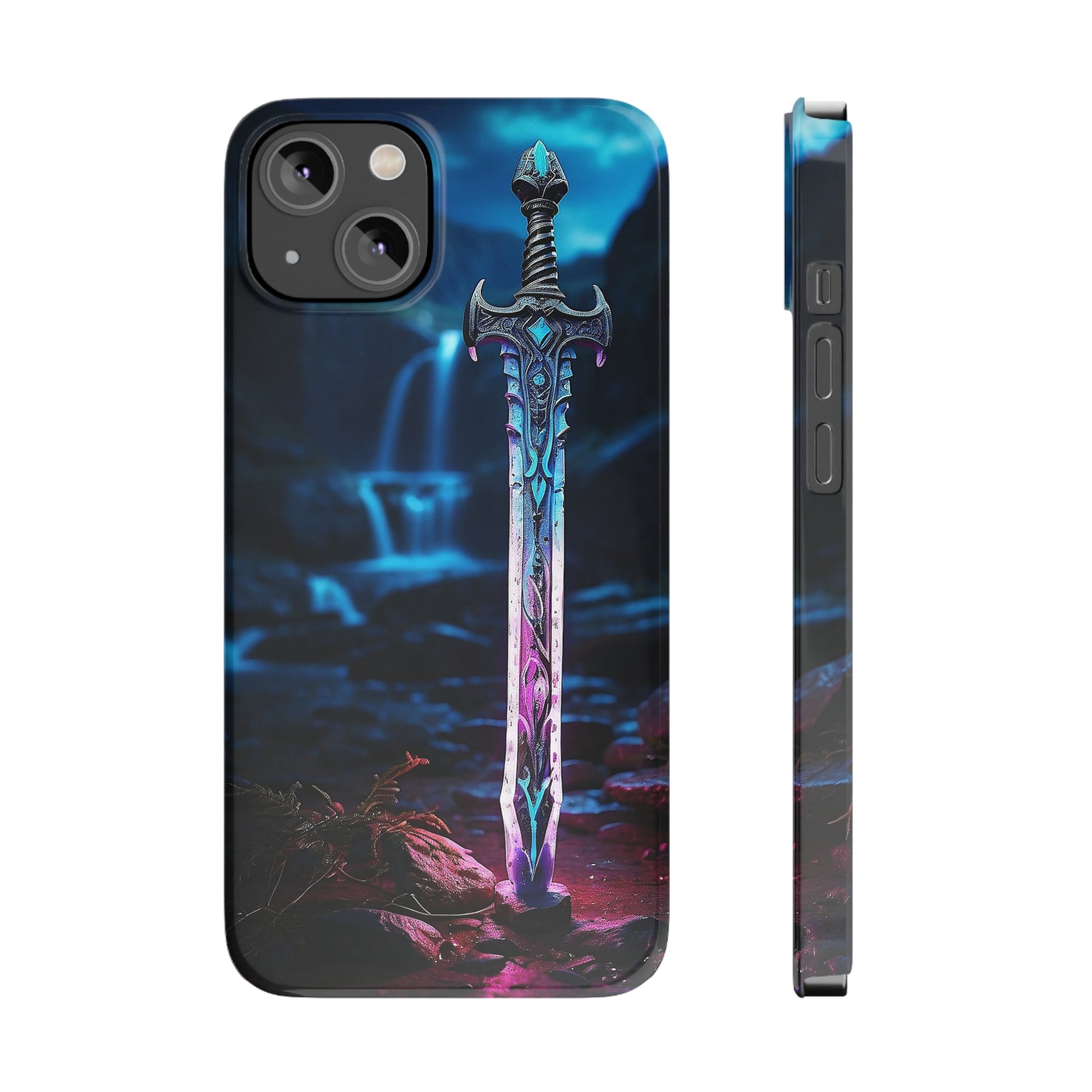 Radiant Sword Slim Phone Case - Colorwink