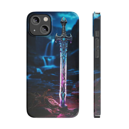 Radiant Sword Slim Phone Case - Colorwink