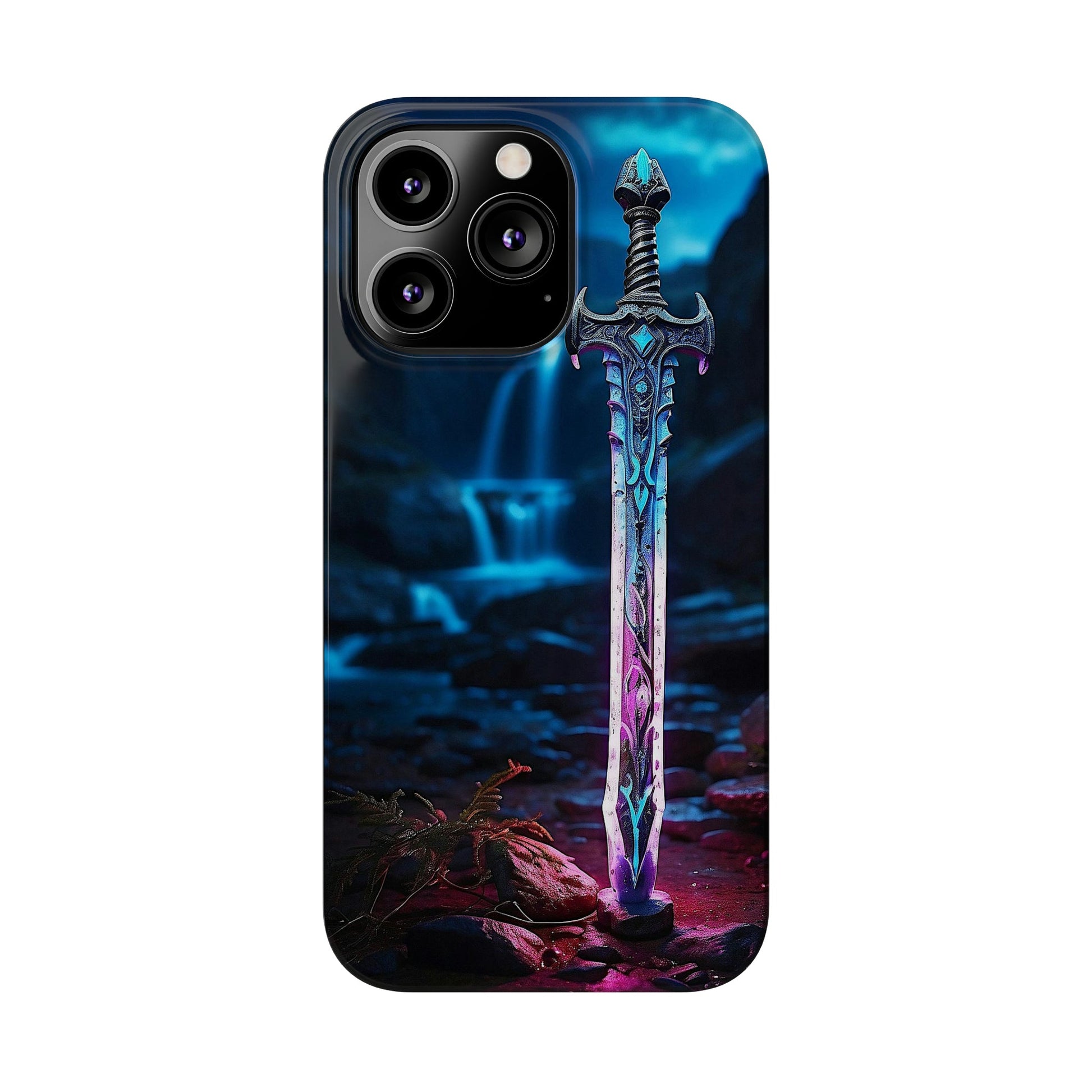 Radiant Sword Slim Phone Case - Colorwink