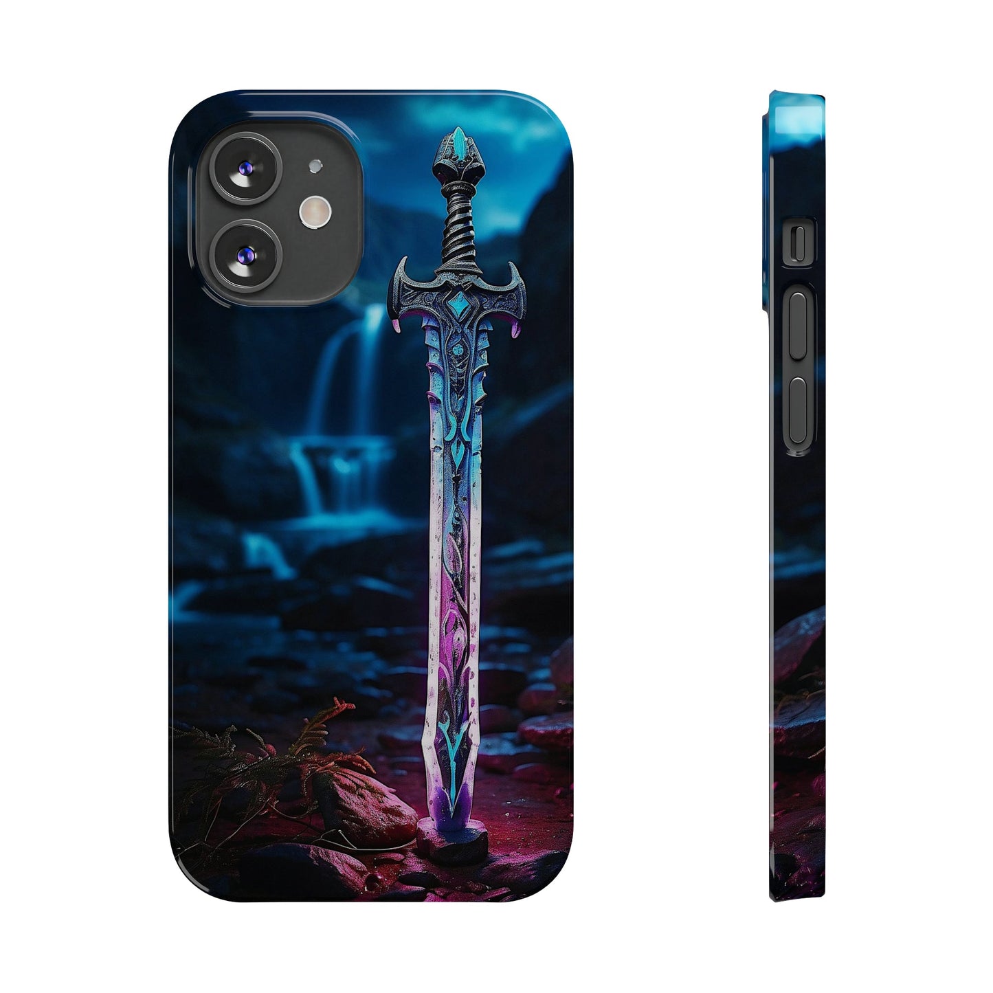 Radiant Sword Slim Phone Case - Colorwink