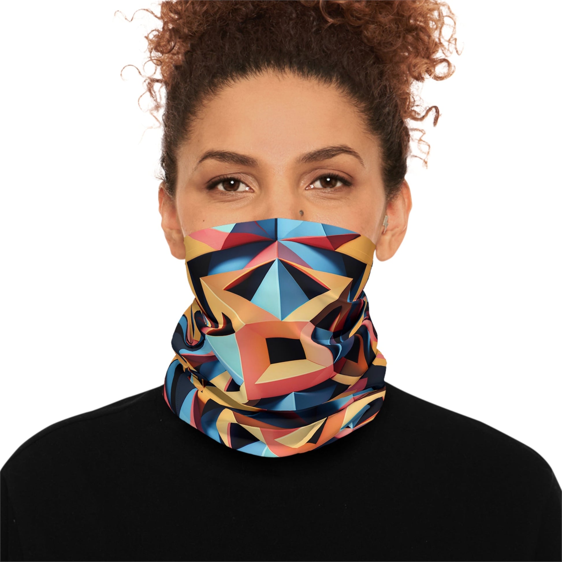 Random Frings Neck Gaiter - Colorwink