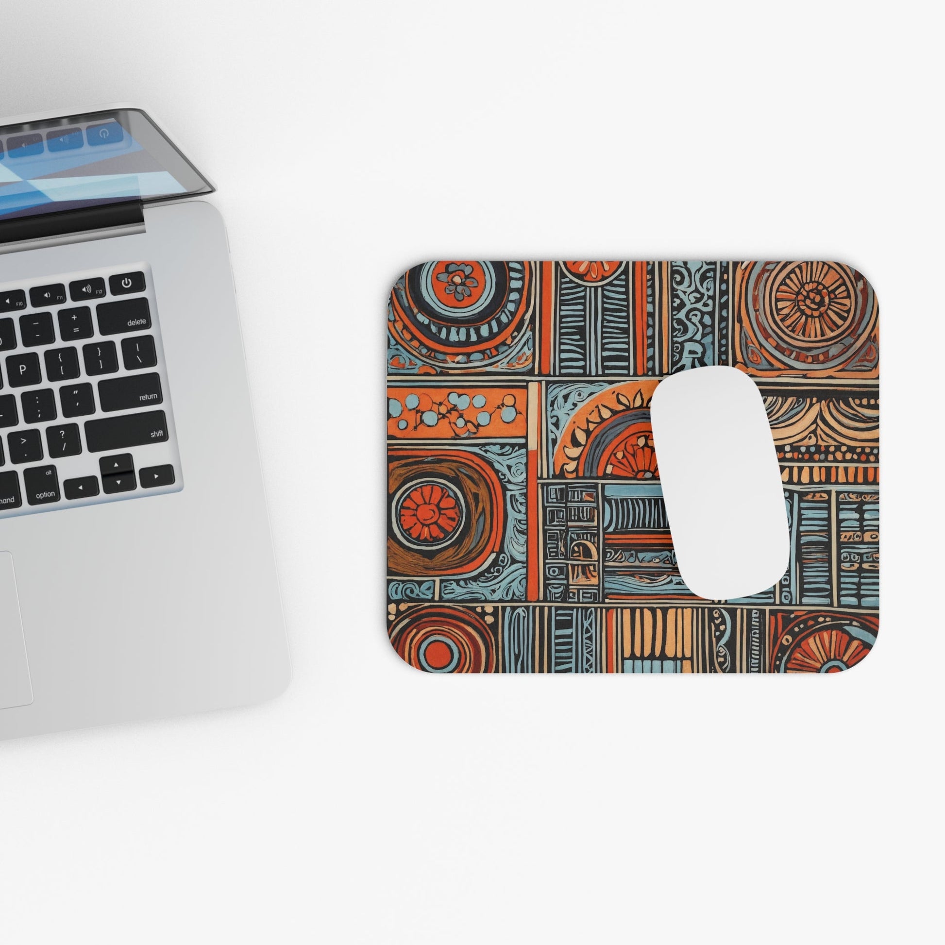 Random Patterns Mouse Pad - Colorwink