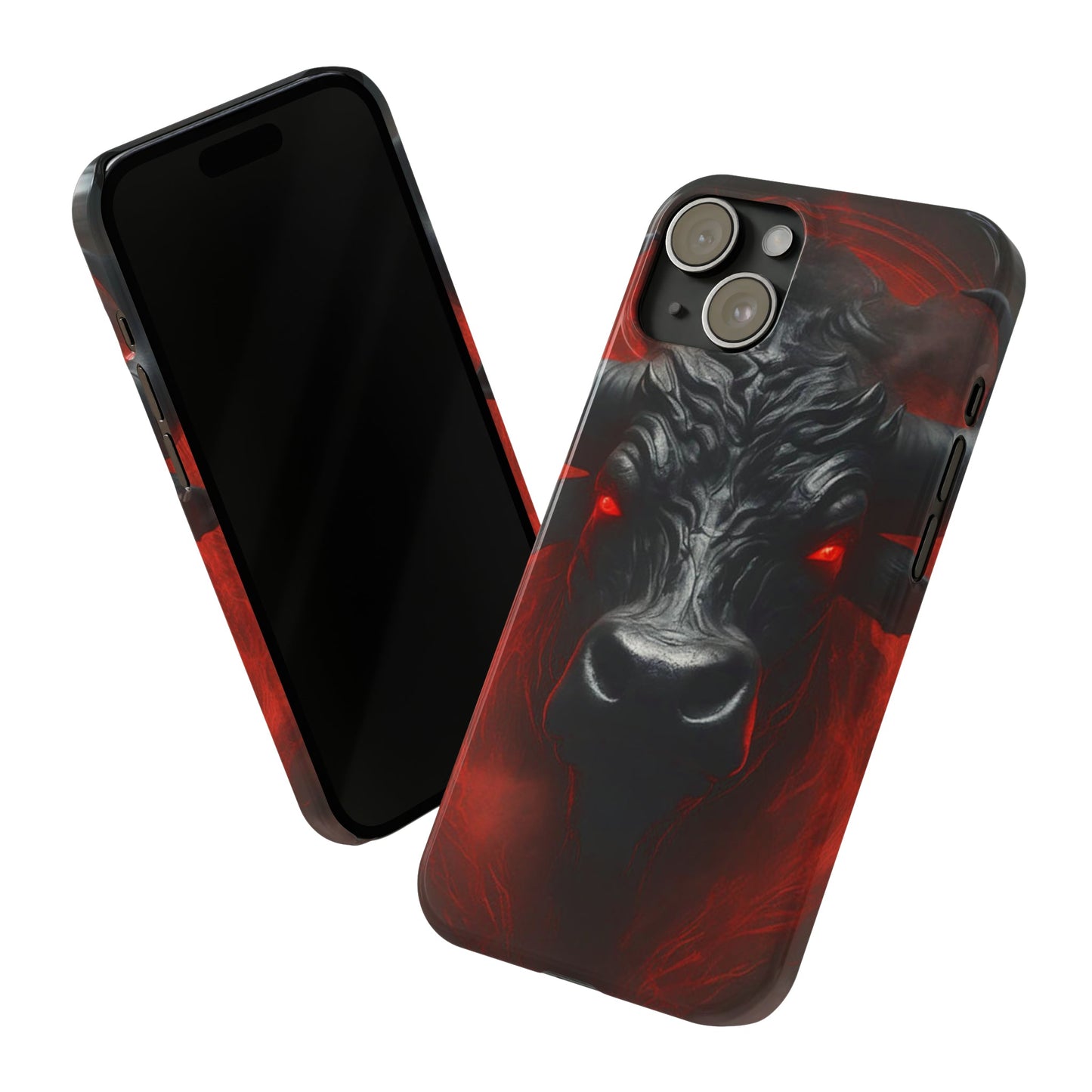 Red Eye Bull Slim Phone Case - Colorwink