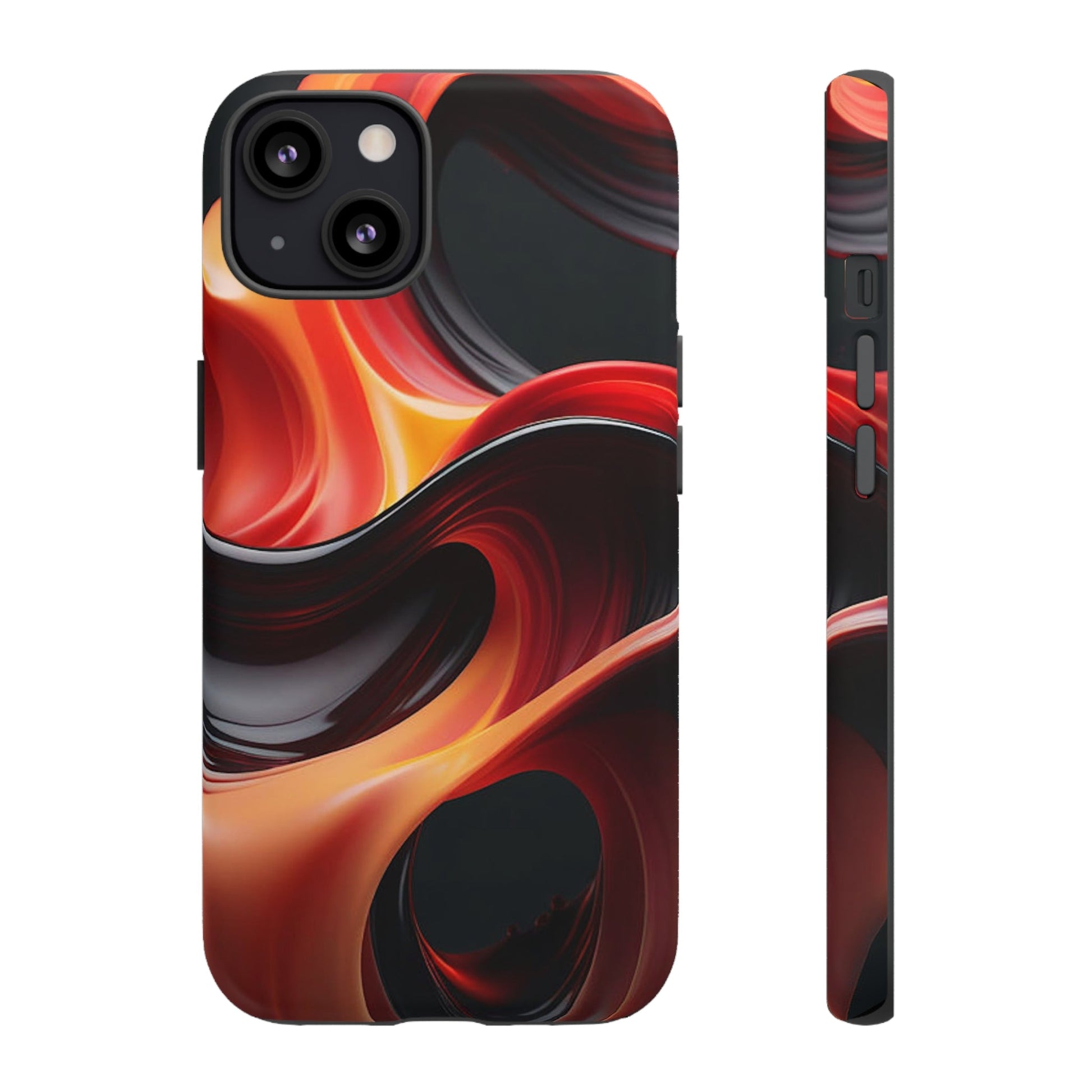 Red Flames Tough Case - Colorwink