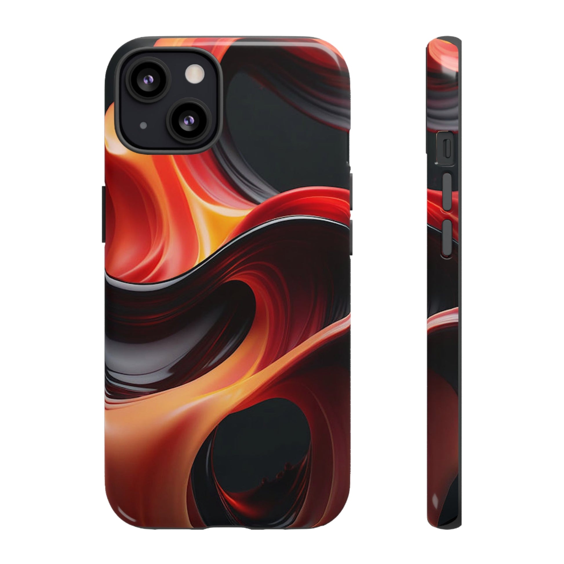 Red Flames Tough Case - Colorwink