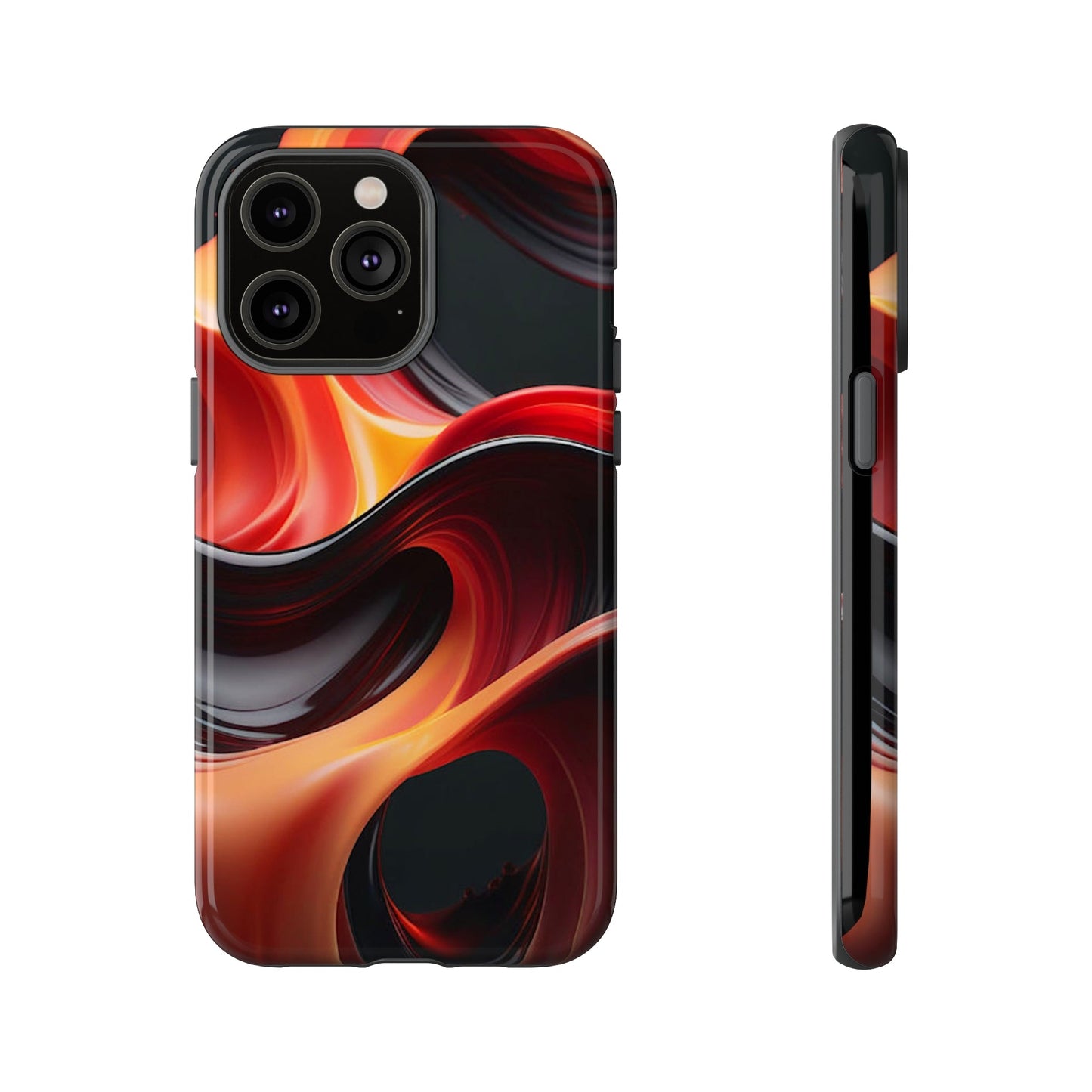 Red Flames Tough Case - Colorwink