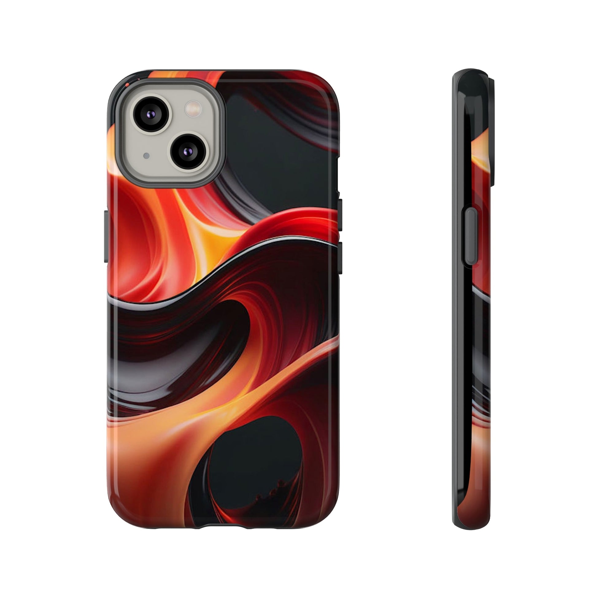 Red Flames Tough Case - Colorwink