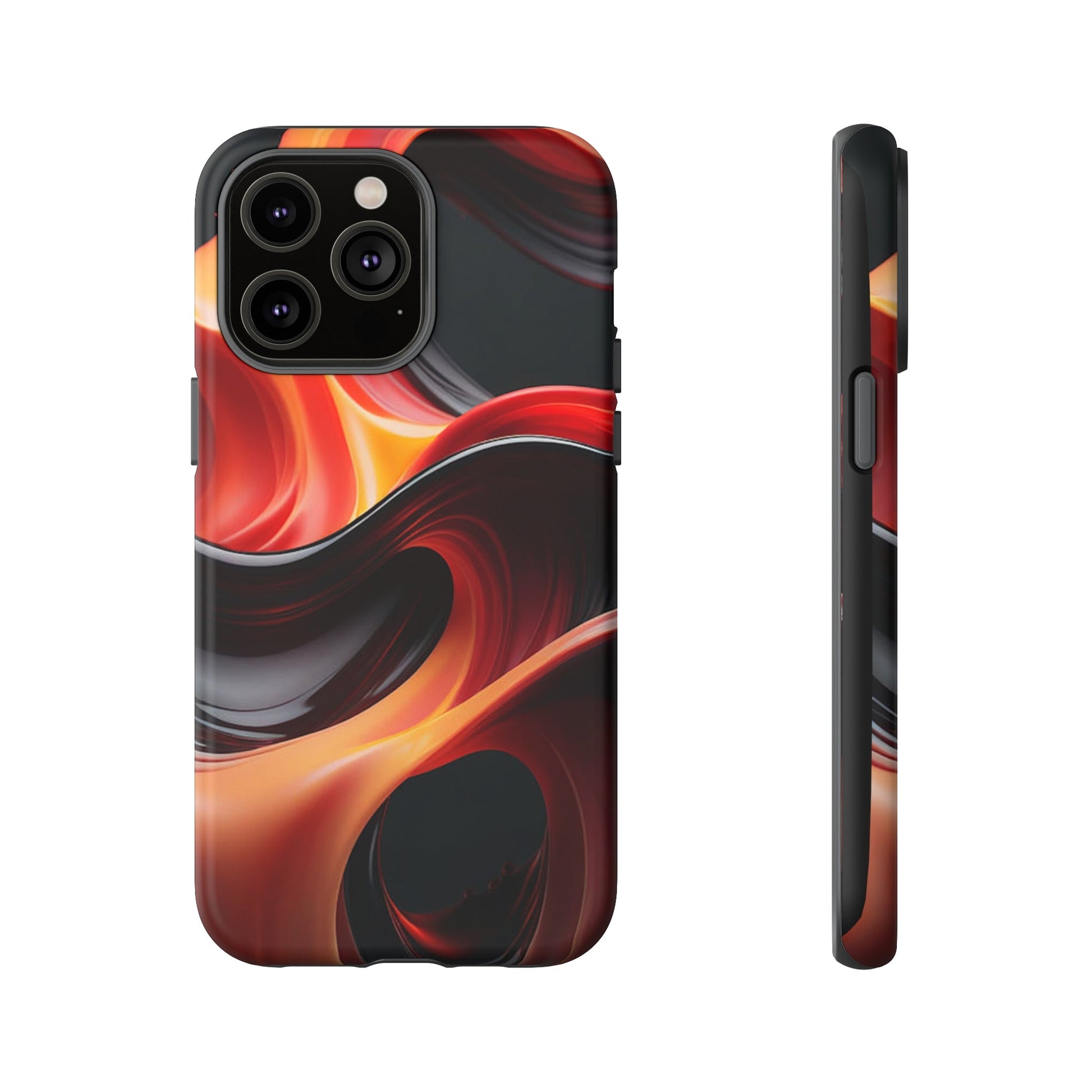 Red Flames Tough Case - Colorwink