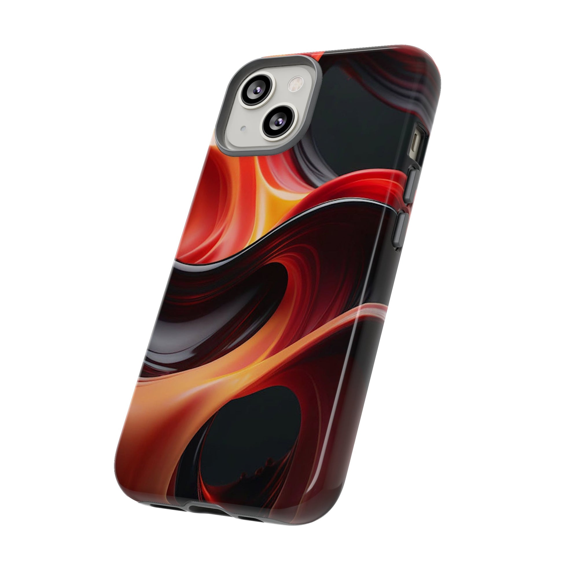 Red Flames Tough Case - Colorwink