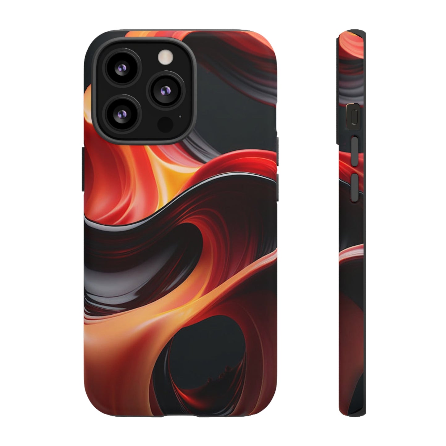 Red Flames Tough Case - Colorwink