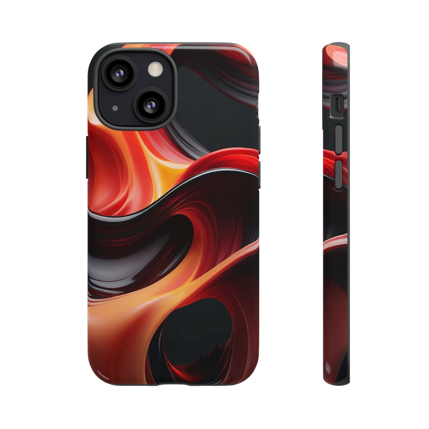 Red Flames Tough Case - Colorwink