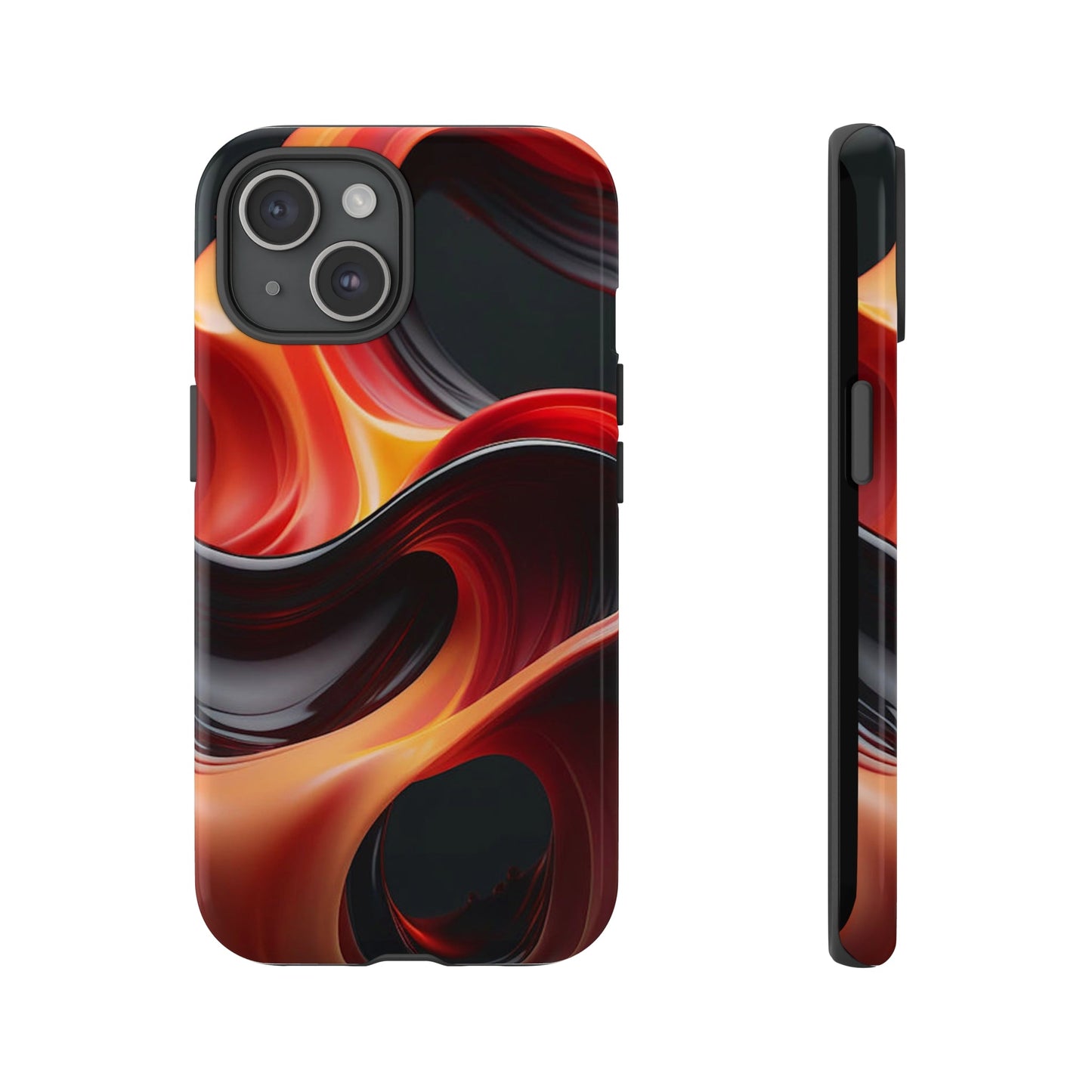 Red Flames Tough Case - Colorwink