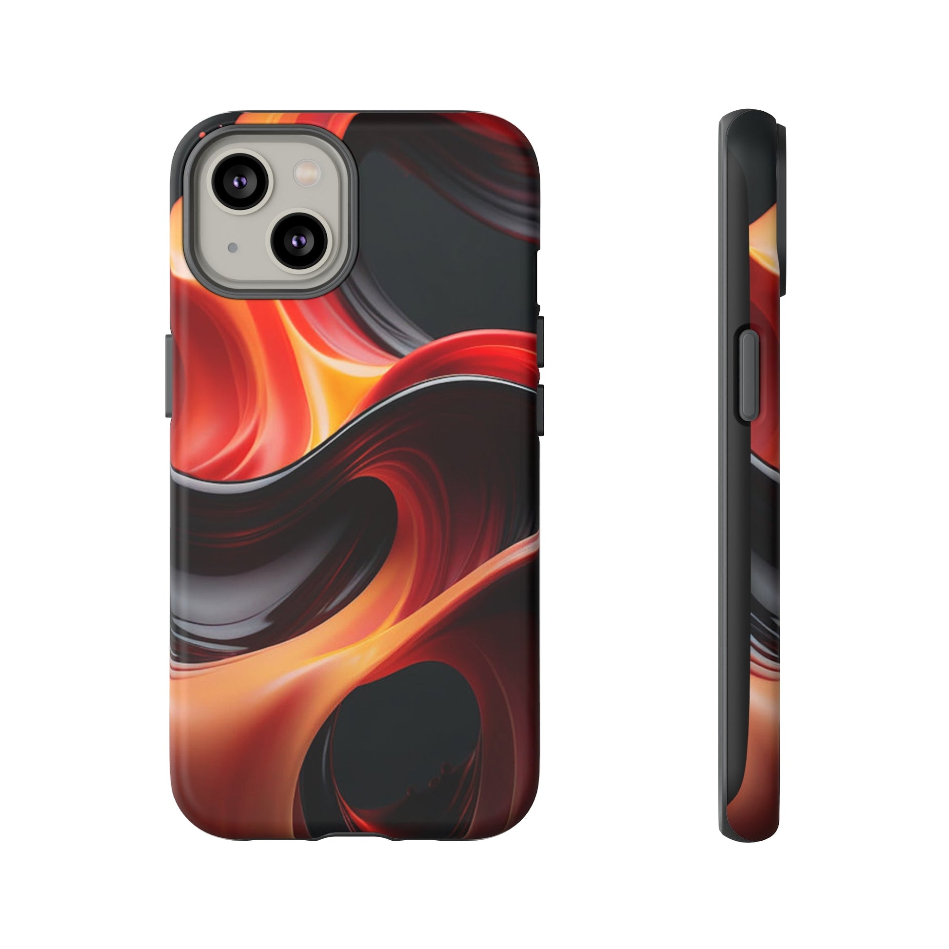 Red Flames Tough Case - Colorwink