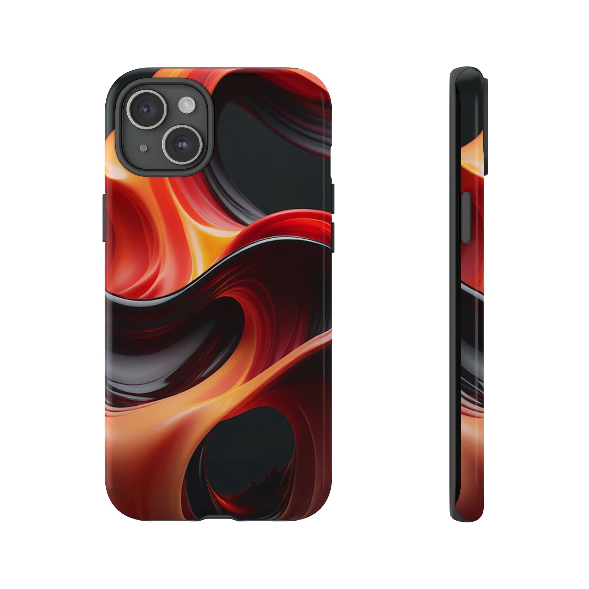 Red Flames Tough Case - Colorwink