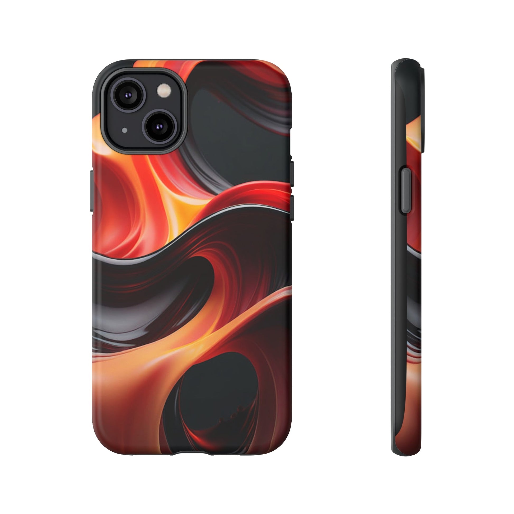 Red Flames Tough Case - Colorwink