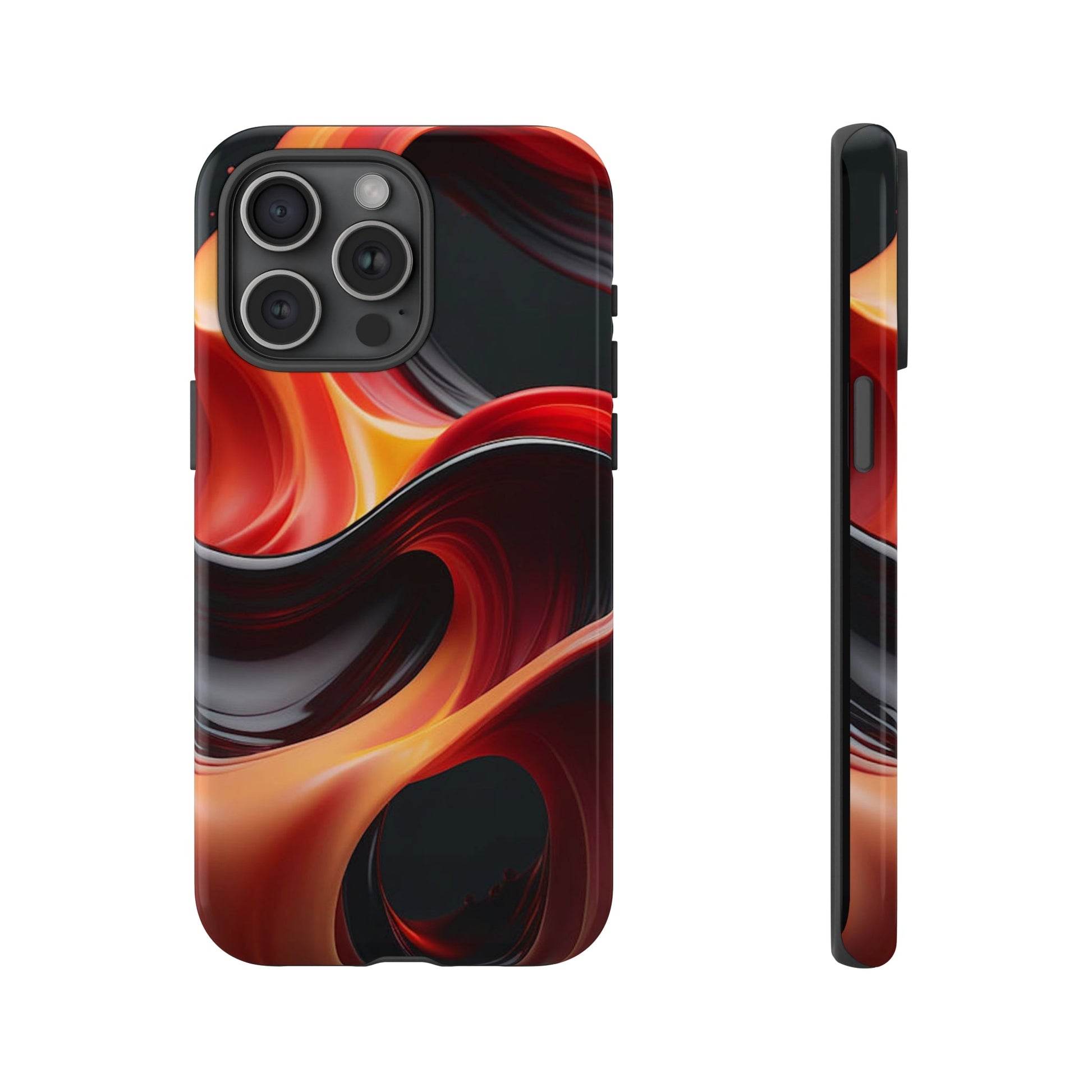 Red Flames Tough Case - Colorwink