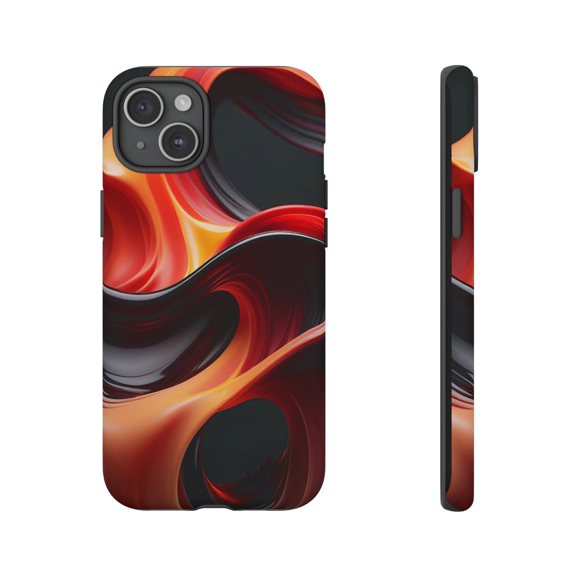 Red Flames Tough Case - Colorwink