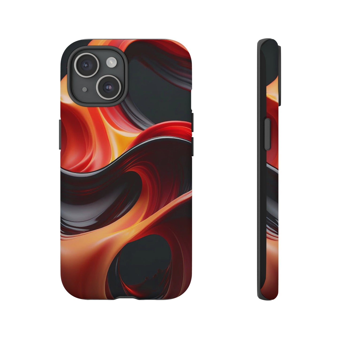 Red Flames Tough Case - Colorwink