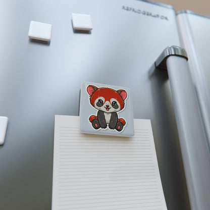 Red Panda Fridge Magnet - Colorwink