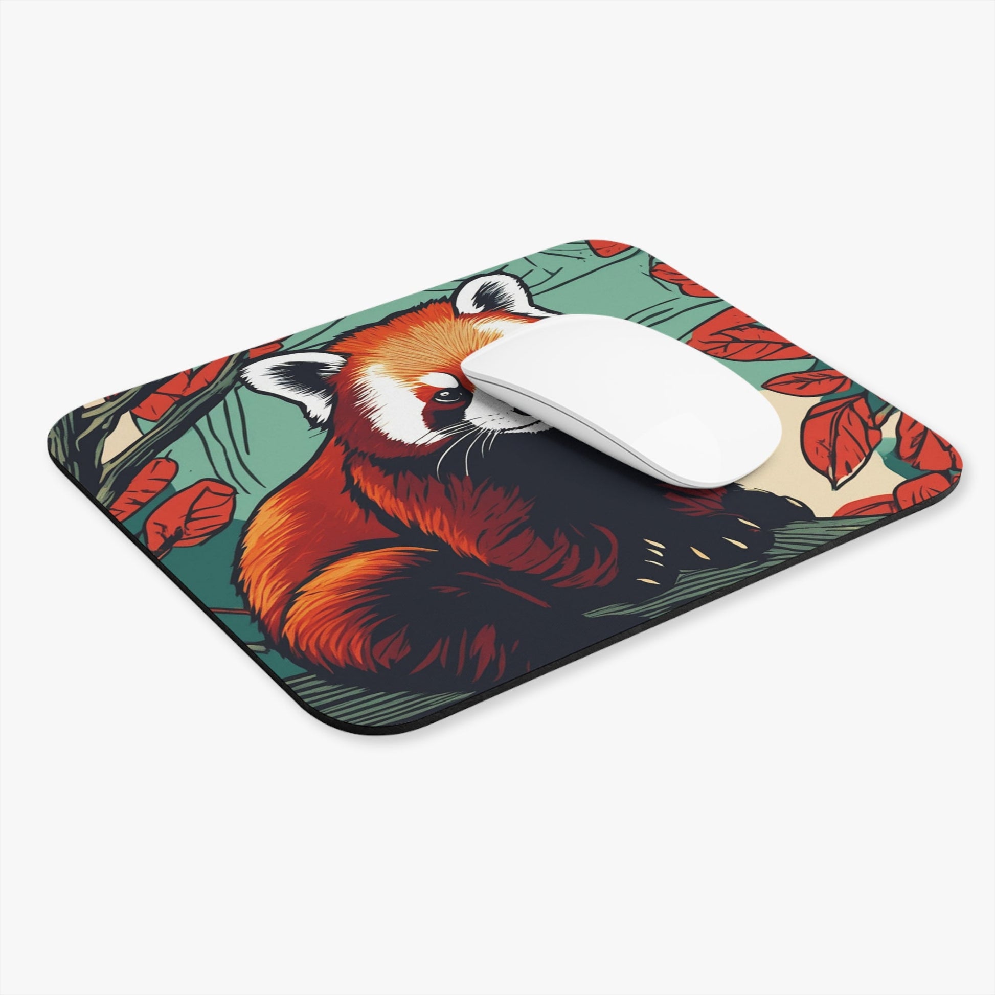 Red Panda Mouse Pad - Colorwink