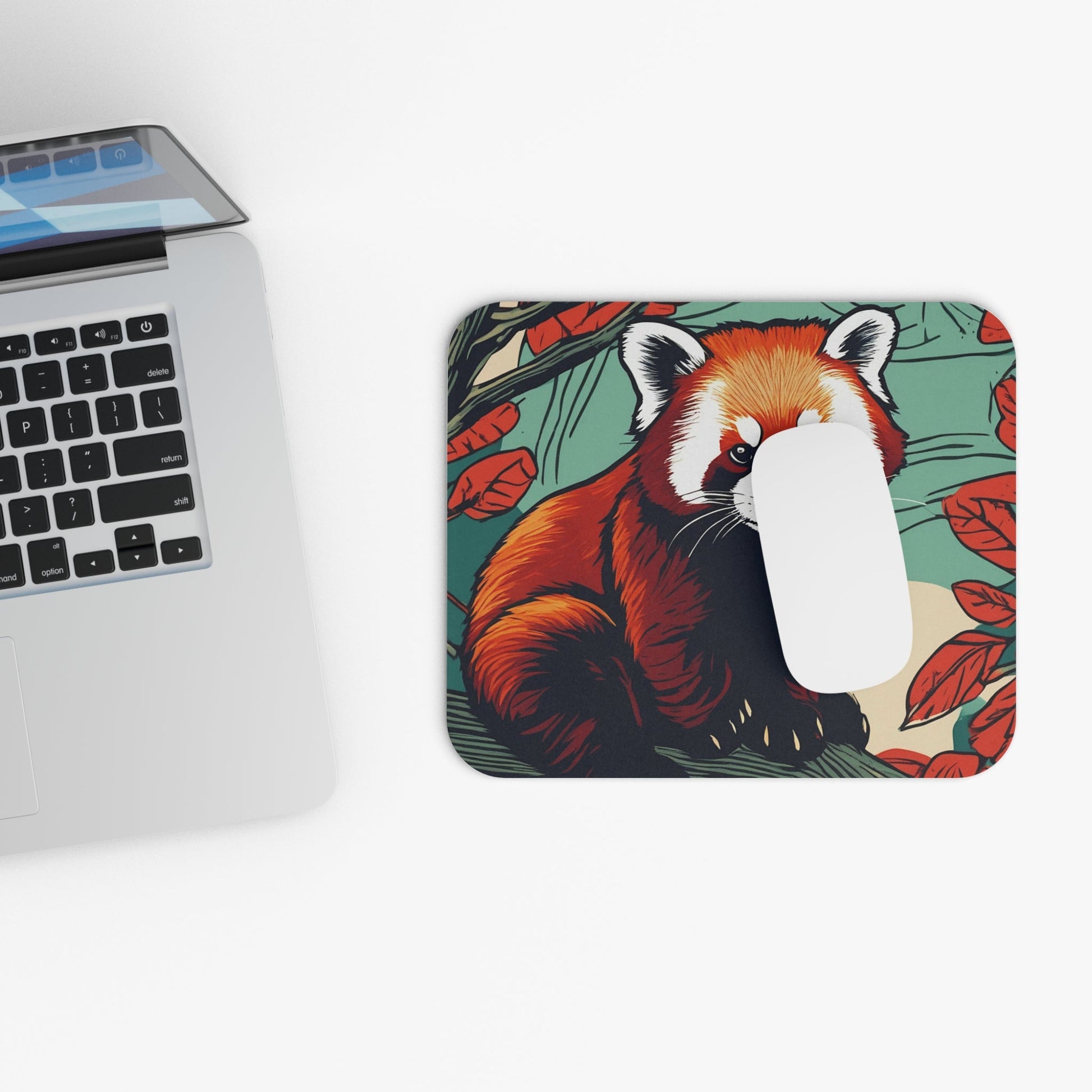 Red Panda Mouse Pad - Colorwink