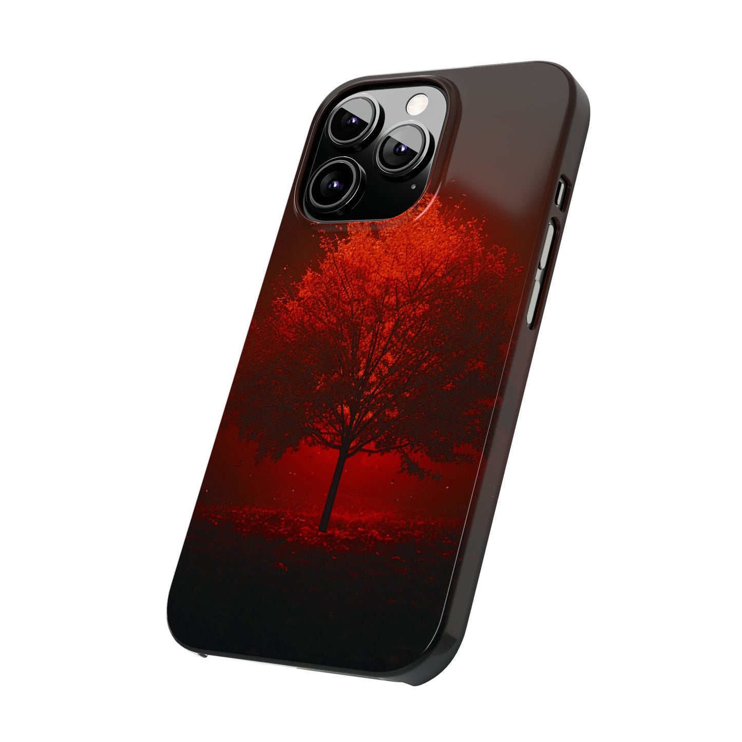 Red Tree Slim Phone Case - Colorwink