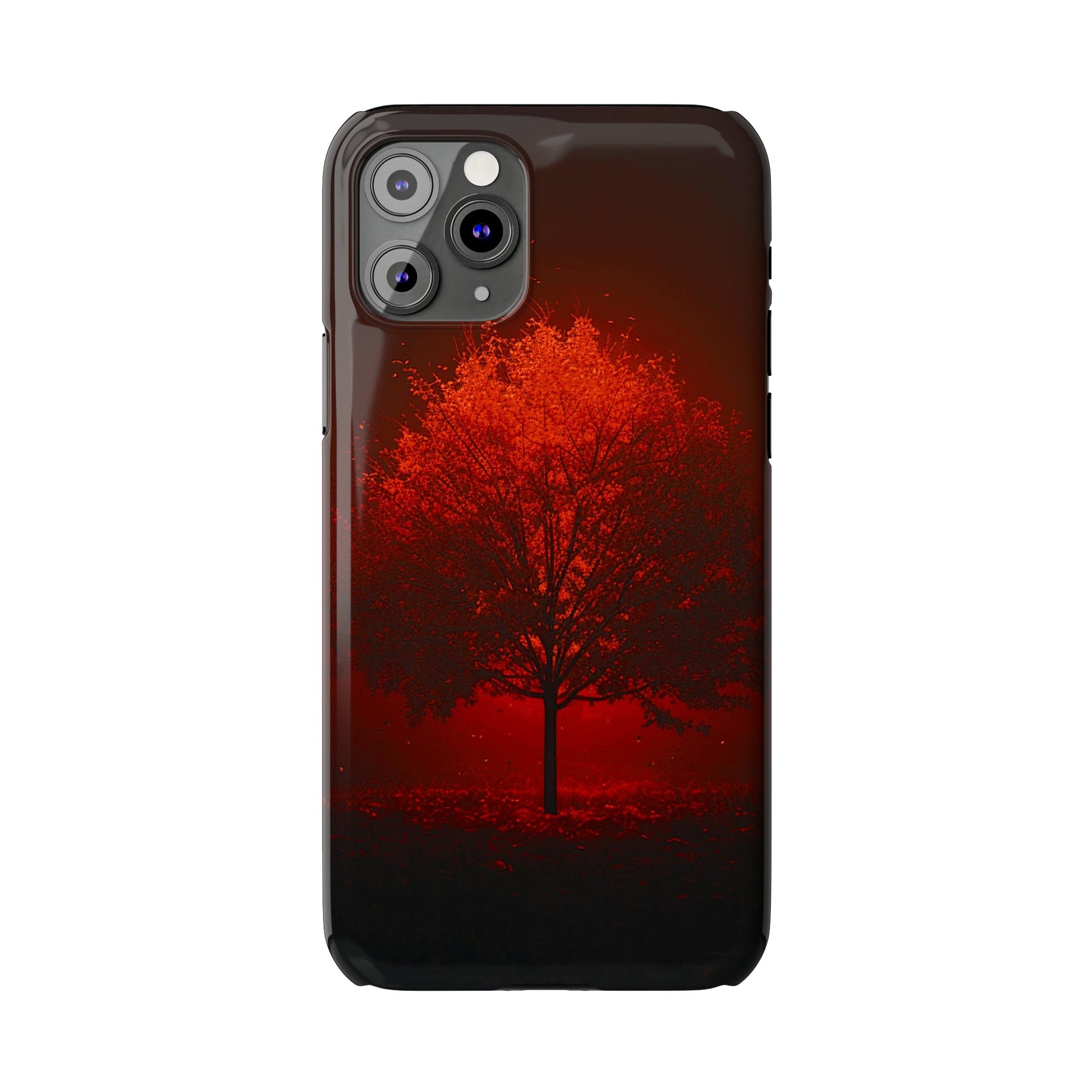 Red Tree Slim Phone Case - Colorwink