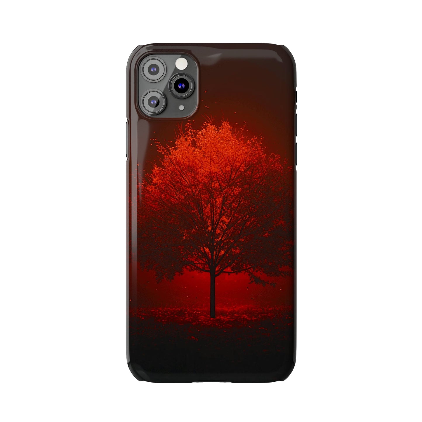 Red Tree Slim Phone Case - Colorwink