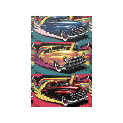 Retro Cars Poster - Colorwink