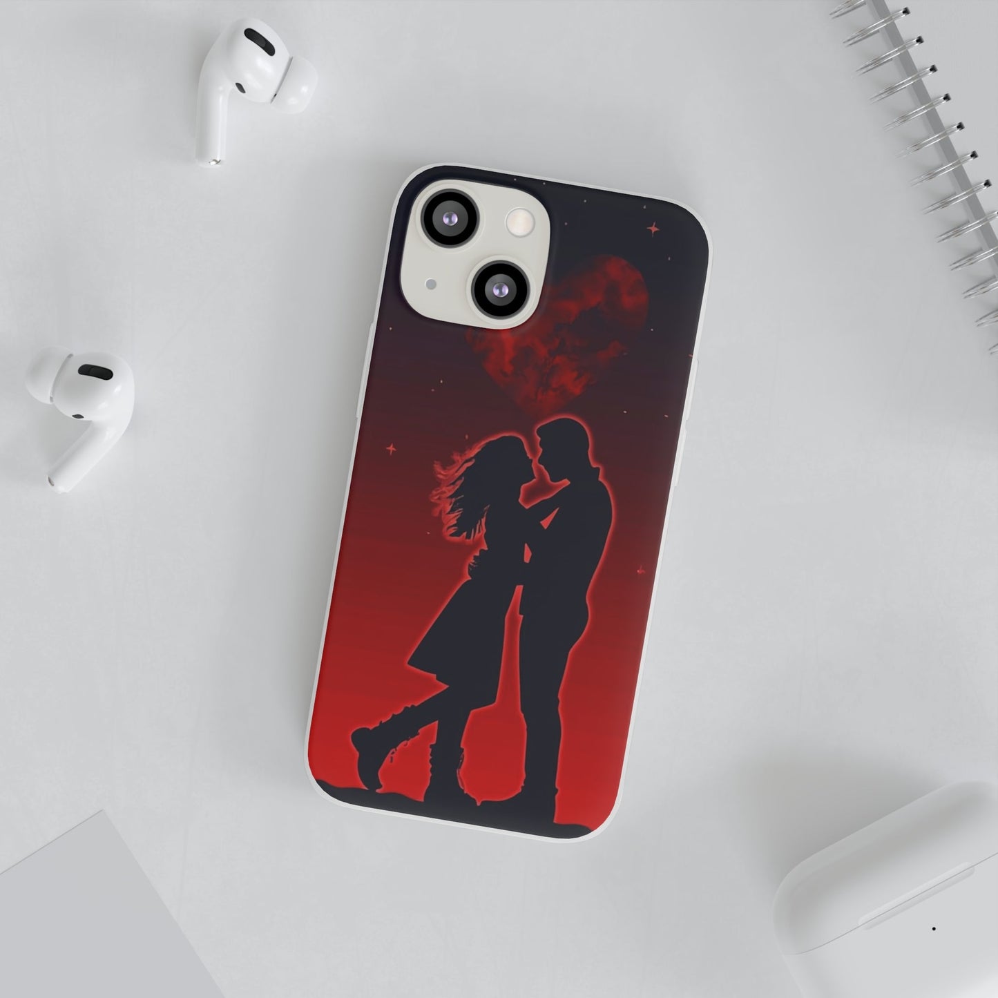 Romantic Couple Flexi Case - Colorwink